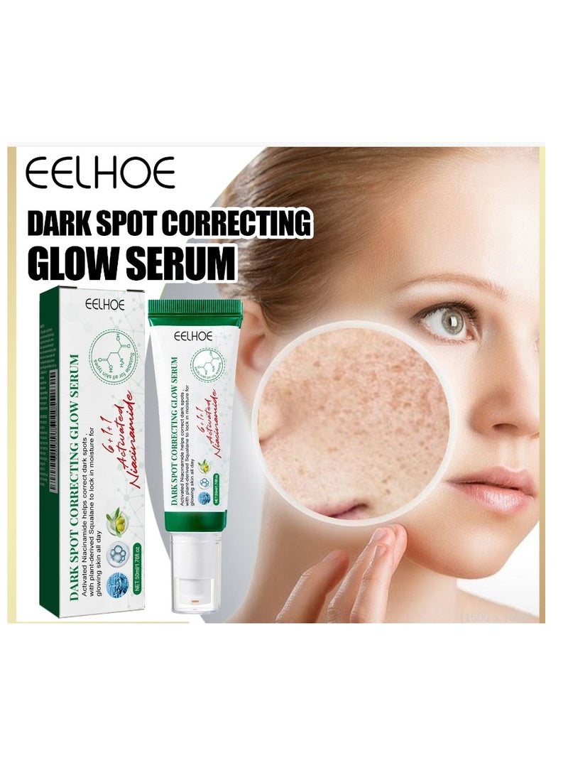 Dark Spot Correcting Glow Serum, For Dark Spots, Brightening, Dark Spot Treatment, Anti-Aging, Acne Scars, Fine Lines, Hyperpigmentation And Dark Circles 50ML