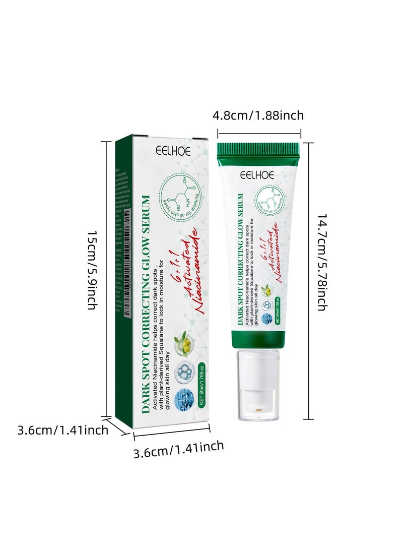 Dark Spot Correcting Glow Serum, For Dark Spots, Brightening, Dark Spot Treatment, Anti-Aging, Acne Scars, Fine Lines, Hyperpigmentation And Dark Circles 50ML