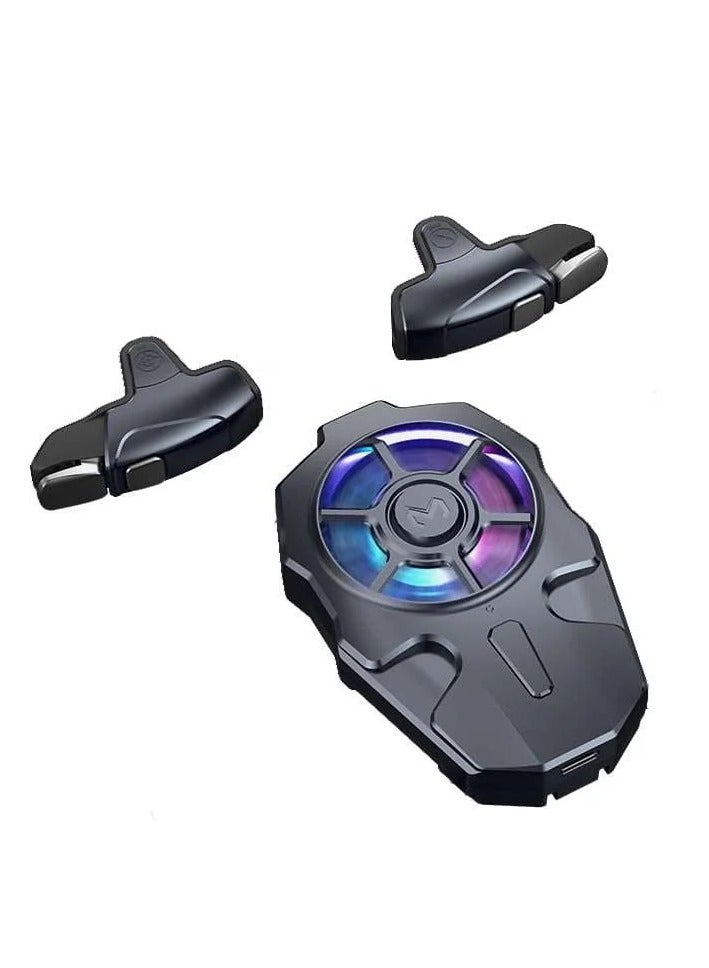 Ak03 Detachable Mobile Game Shooter Trigger Phone Cooling Fan - wireless