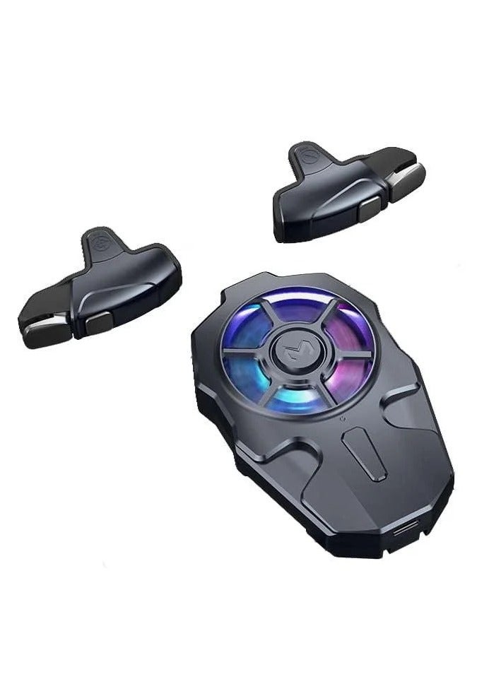 Ak03 Detachable Mobile Game Shooter Trigger Phone Cooling Fan - wireless