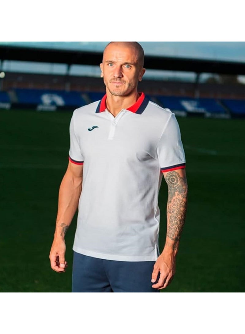 Joma Comfort Ii Ss Polo T-Shirts Luxuriously