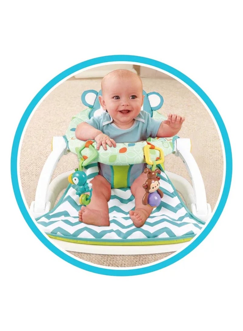 Safe Unique Design Portable Baby Comfortable Chair With Vibrant Colours