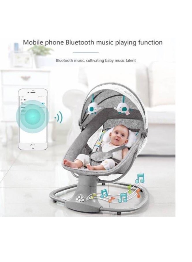 Baby Swing 3 in 1 Atuo Swing Bouncer Bassinet Electric Deluxe Multifunctional