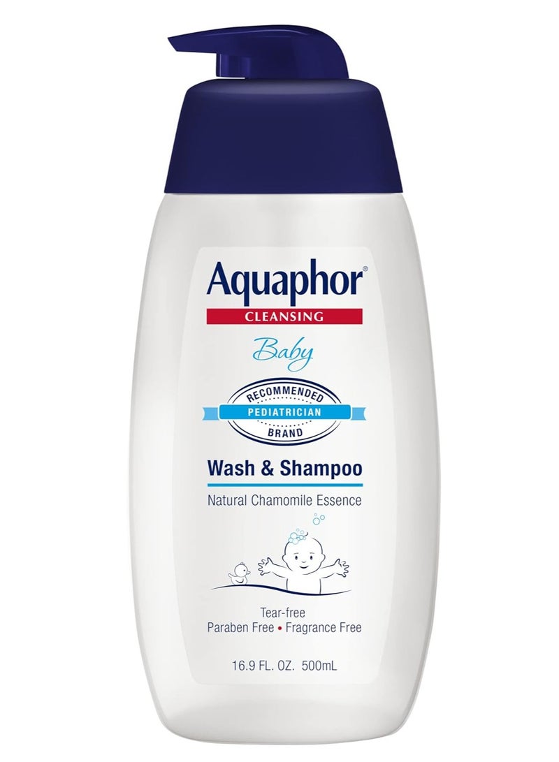 Aquaphor Baby Wash and Shampoo - 16.9 oz