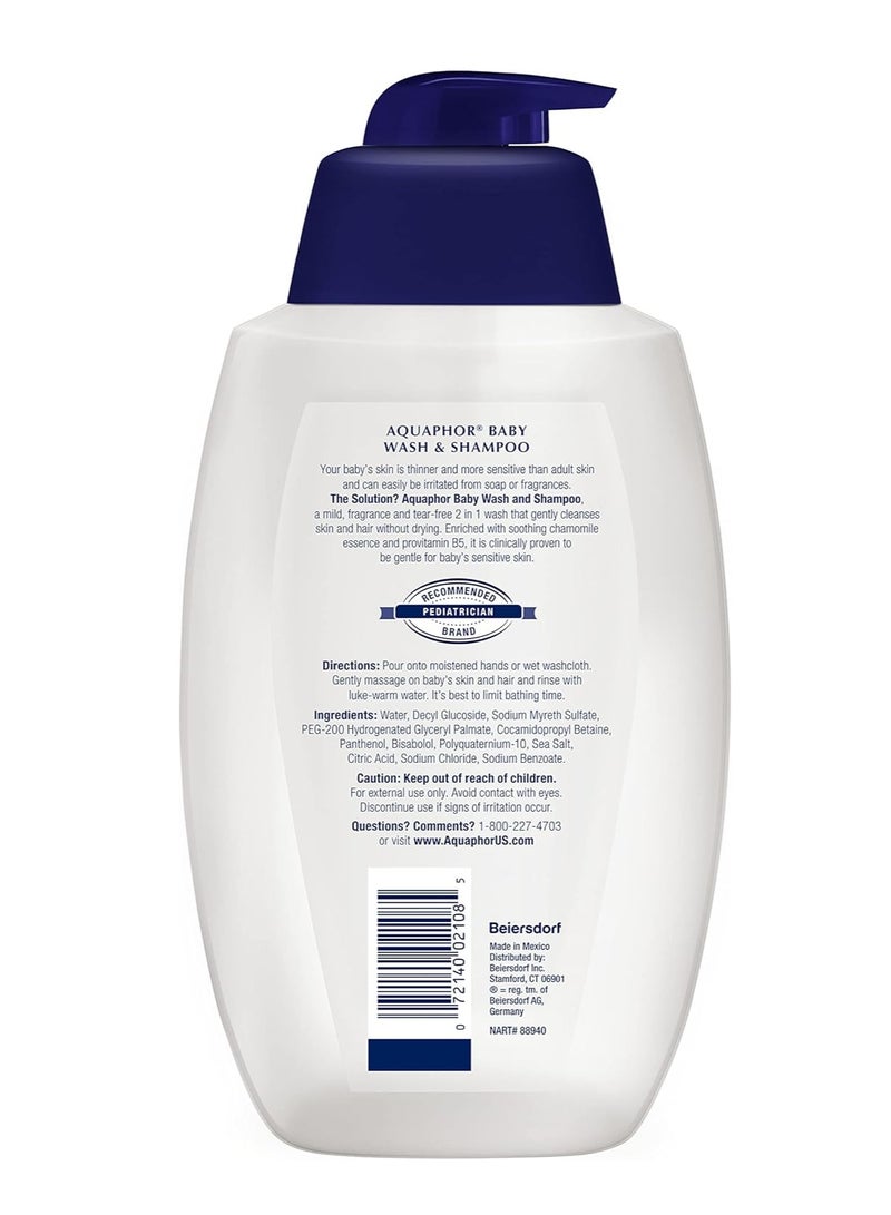 Aquaphor Baby Wash and Shampoo - 25.4 oz