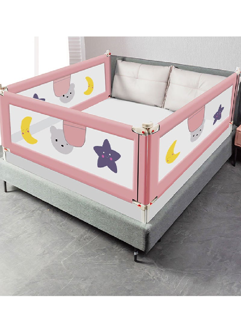 High Tenacity Breathable High Density Anti-collision Cotton Universal Bed Circumference (with Double Button Child Lock)