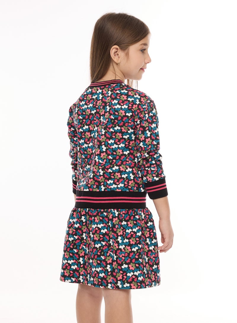 Multicolour Printed Dress