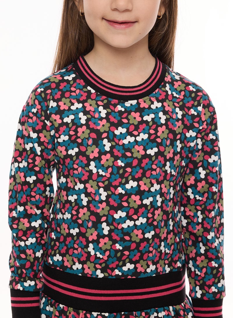 Multicolour Printed Dress