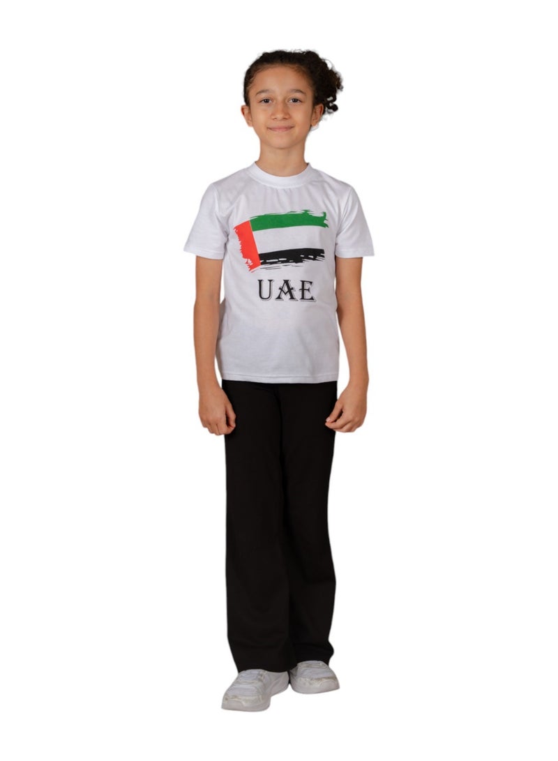 Girls UAE National Flag T- Shirt