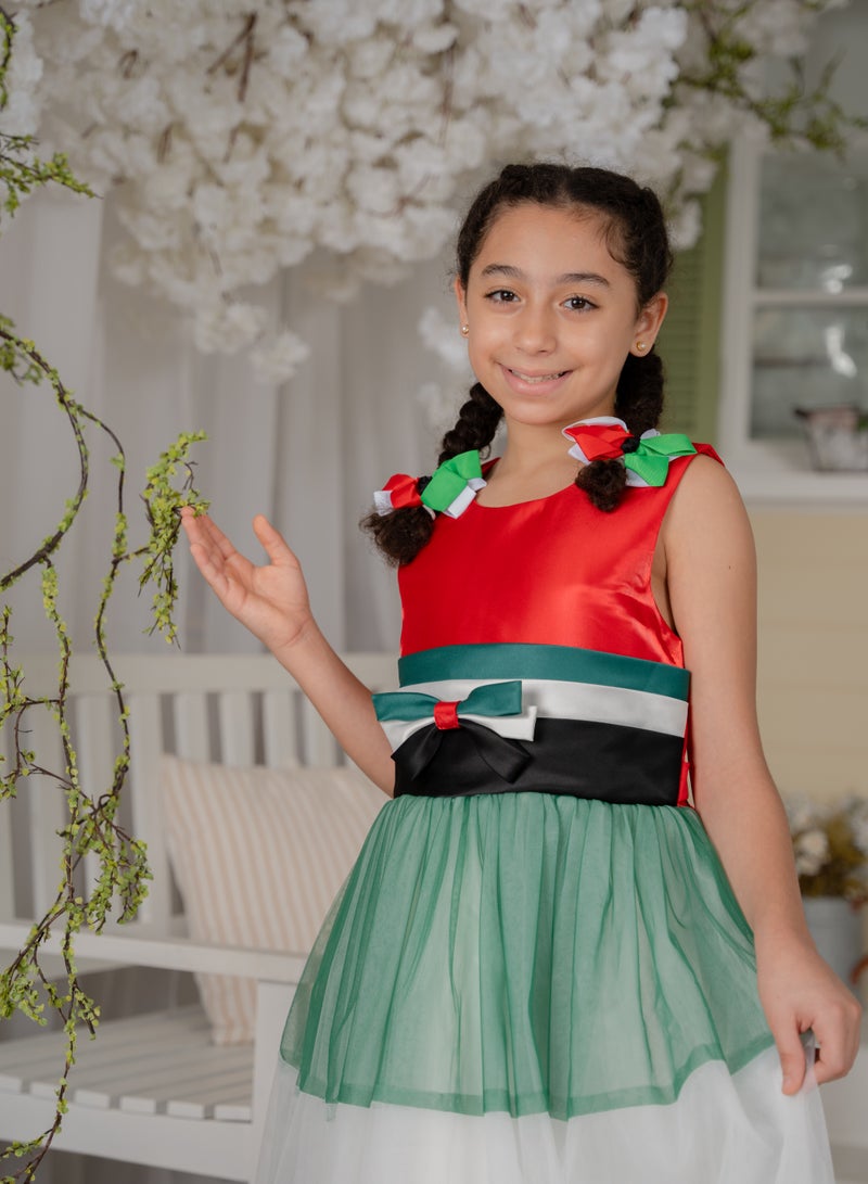 Aisha UAE National Day Flag Dress