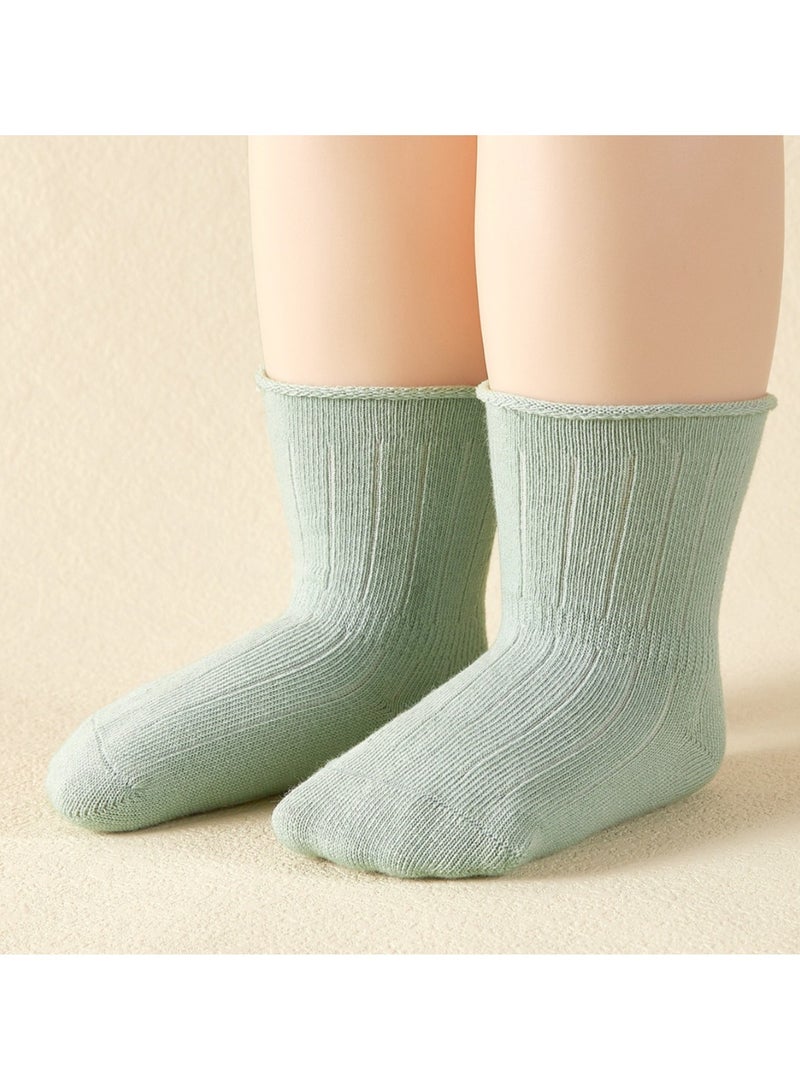 5 Pairs Of Infant And Toddler Four-Season Bowknot Socks