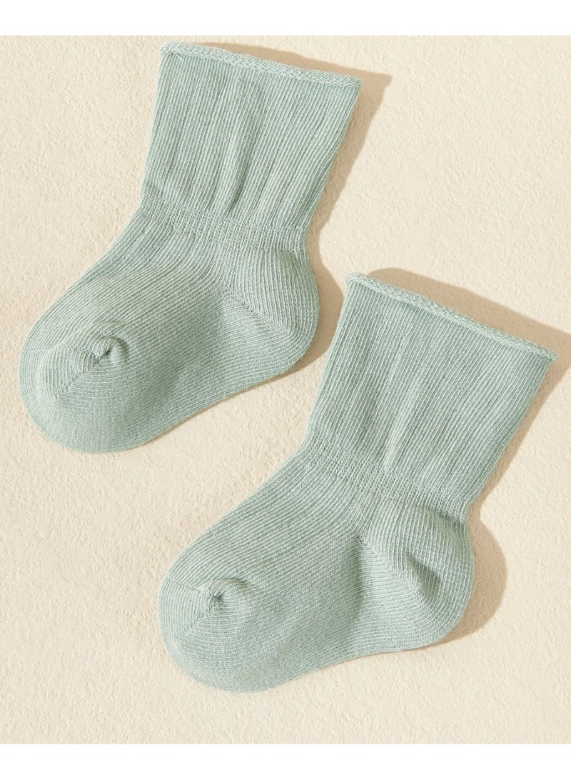 5 Pairs Of Infant And Toddler Four-Season Bowknot Socks