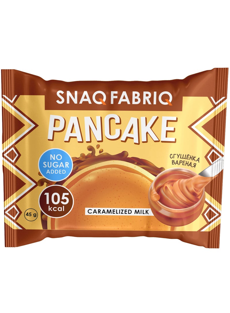 Pancake with Caramelized Milk Flavor No Sugar Added 10x45g