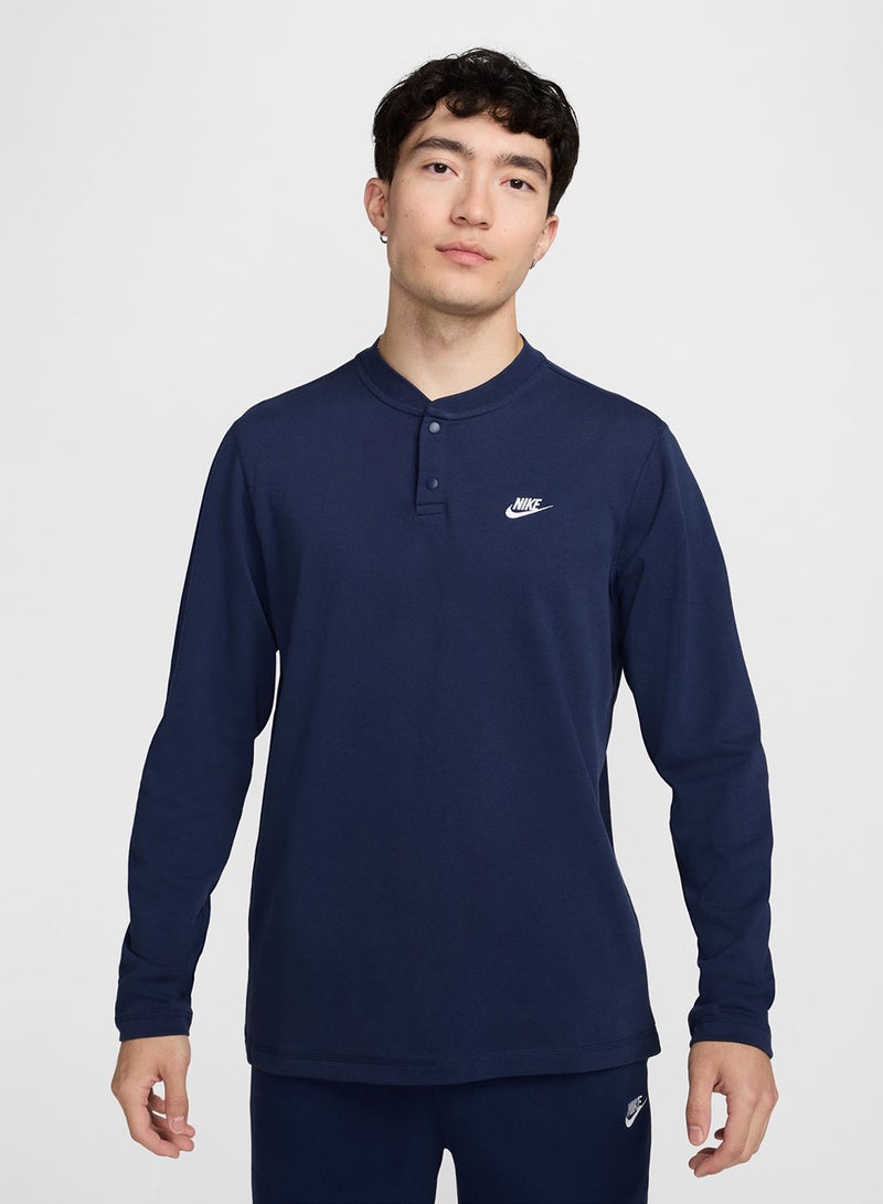 Henley Club Hoodie