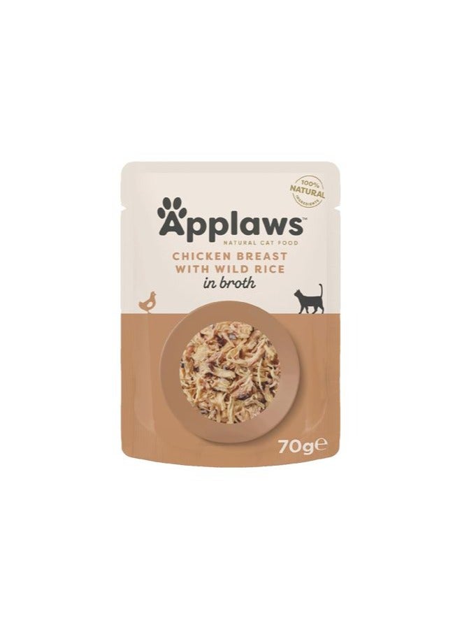 Applaws Cat Chicken with Rice 1BOX-12PCS(70g)