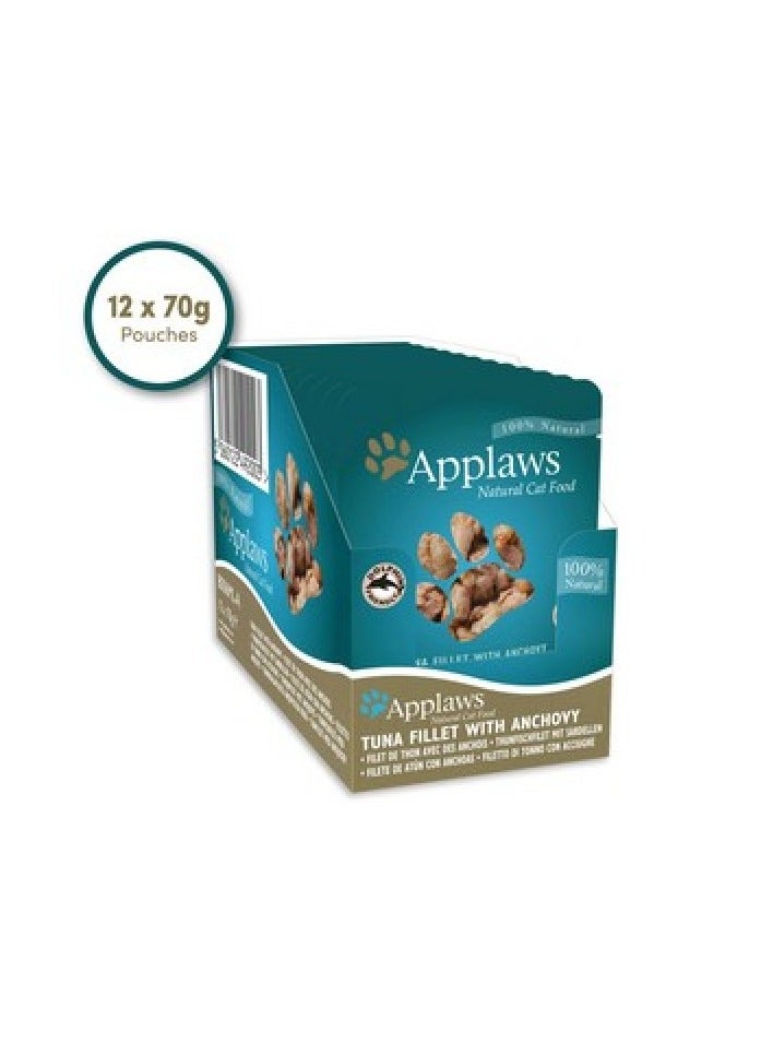 Applaws Cat Tuna with Anchovy 1BOX-12PCS(70g)