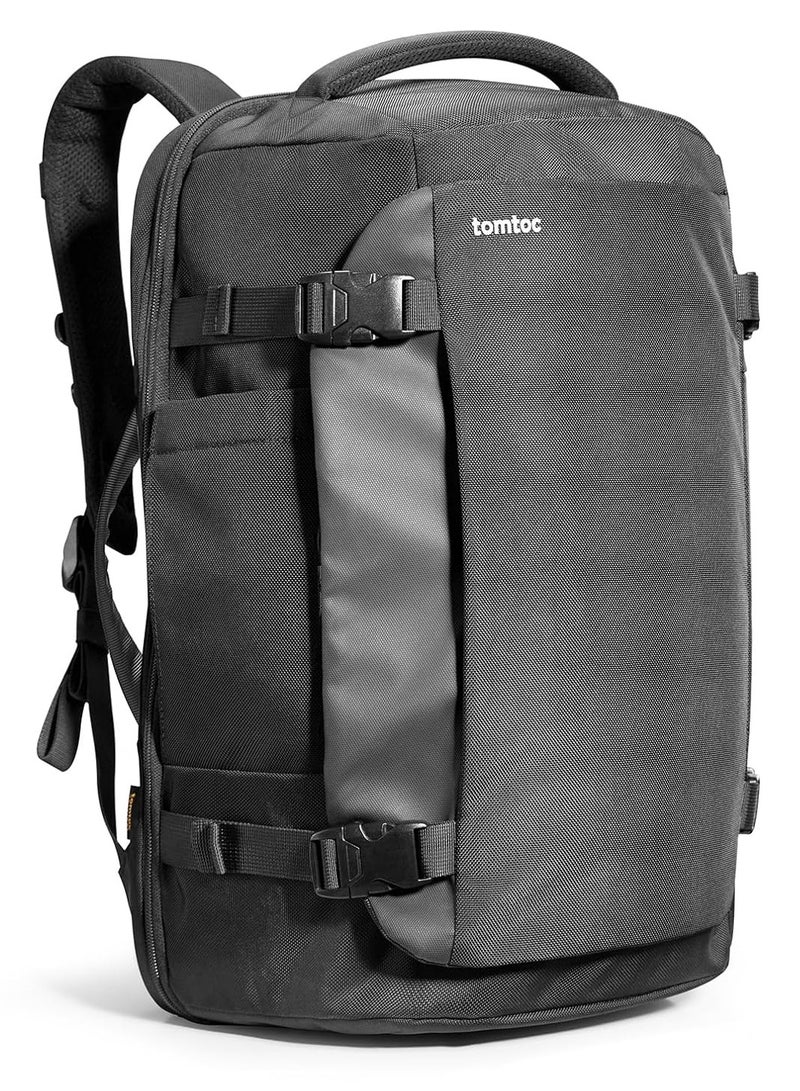 Navigator-T66 Travel Backpack 40L, TSA Friendly Flight Approved Carry-on Luggage Hand Water-resistant Lightweight Business Rucksack, Durable Large Weekender Bag Daypack Fits 17.3 Inch Laptop