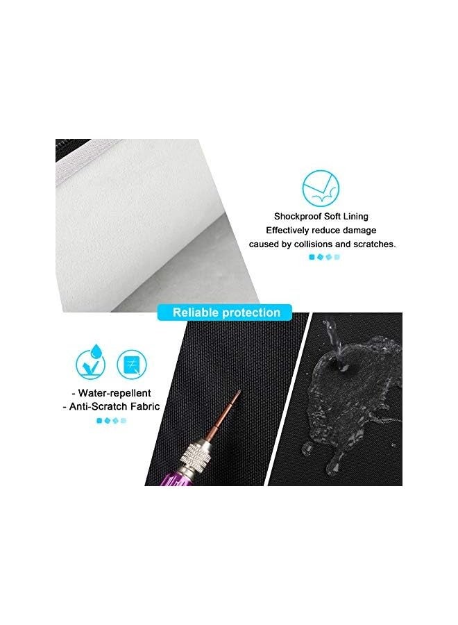 Laptop Sleeve Case for 16 inch New MacBook Pro M3 Pro/Max M2 M1 Pro/Max A2991 A2780 A2485 A2141 2023-2019 | 15 inch MacBook Pro 2012-2018 | 15 inch Surface Book 3/2/1 Computer Notebook Bag,Black