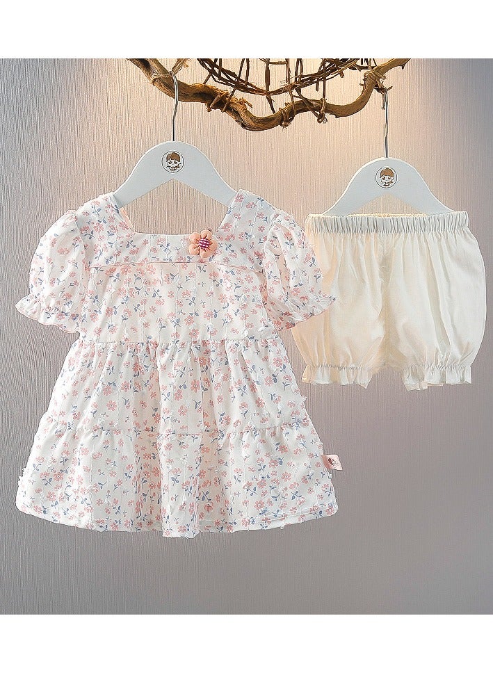 New Western Style Floral Two-Piece Set