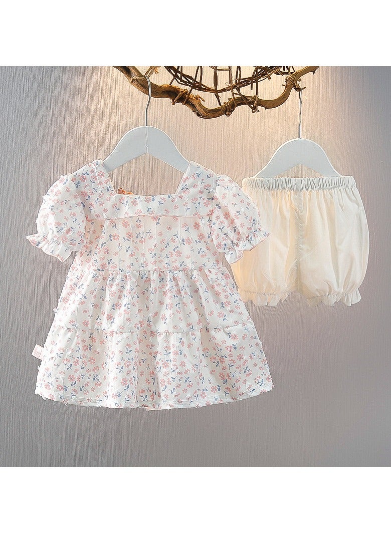 New Western Style Floral Two-Piece Set