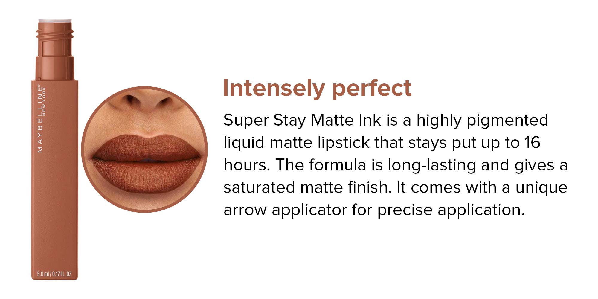 Maybelline New York Superstay Matte Ink Liquid Lipstick - 75 Fighter 75 Fighter