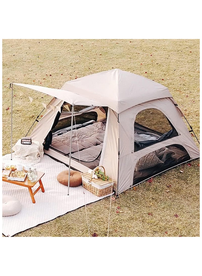 Big Top Spring Tent 300x300x220CM Fits Up to 8 People Perfect for Outdoor Adventures Festivals and Family Camping Simple Assembly and Strong Design