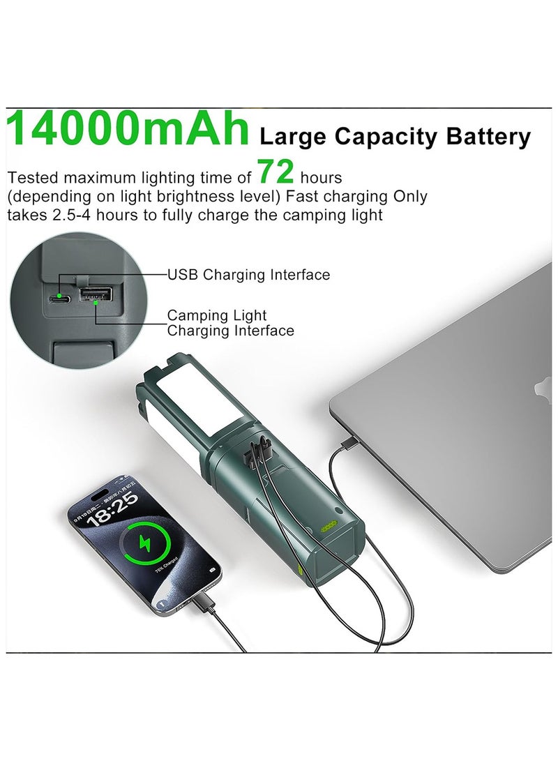 Toby's brand New Portable Camping Light Stretchable Camping Lamp with Lighting Modes LED Light with Magnet IPX5 Waterproof for Camping Hiking with Power 25W Color Temperature 1500-6500K