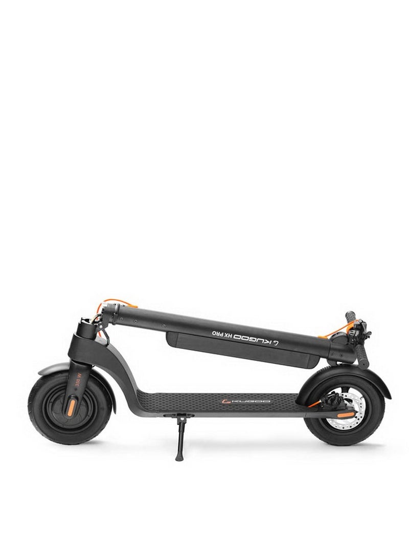 HX Pro Electric Scooter: 350W Motor, 33KM/H Max Speed, 30-40KM Range, 100Kg Load Capacity, LED Light, 10-Inch Vacuum Tires, IPX4 Waterproof, Detachable 36V 10Ah Battery