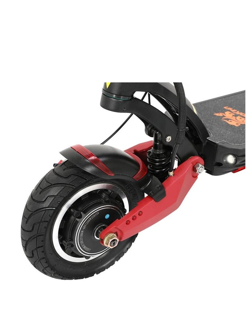 G1 Electric Scooter: 60KM Range, 60KM/H Speed, 150KG Load Capacity High-Performance Electric Scooter with 52V Battery  Robust 1000W Motor, 10-Inch Tires, and IP54 Rating Powerful Motor, and Light Reliable & Quick Charging for Urban Travel