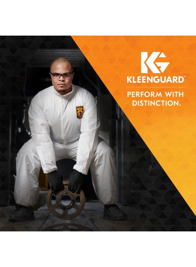 Kleenguard V30 Nemesis Safety Glasses (14481), Blue Mirror Lenses With Black Frame, 12 Pairs Per Case