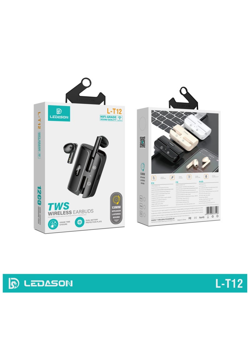 L-T12 WIRELESS EARBUDS