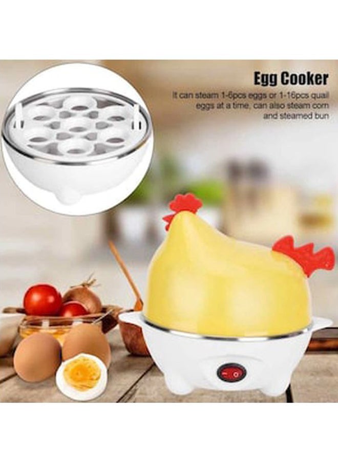 Electric Egg Cooker 350.0 W 2.72445E+12 White/Red/Yellow