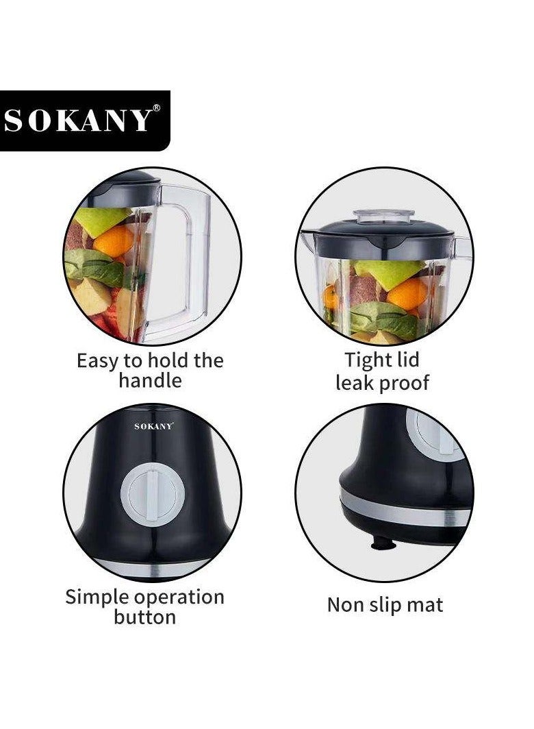 Sokany Electric Household Multi-function Blender Food Mixer Fruit Juicer SK-JB-181