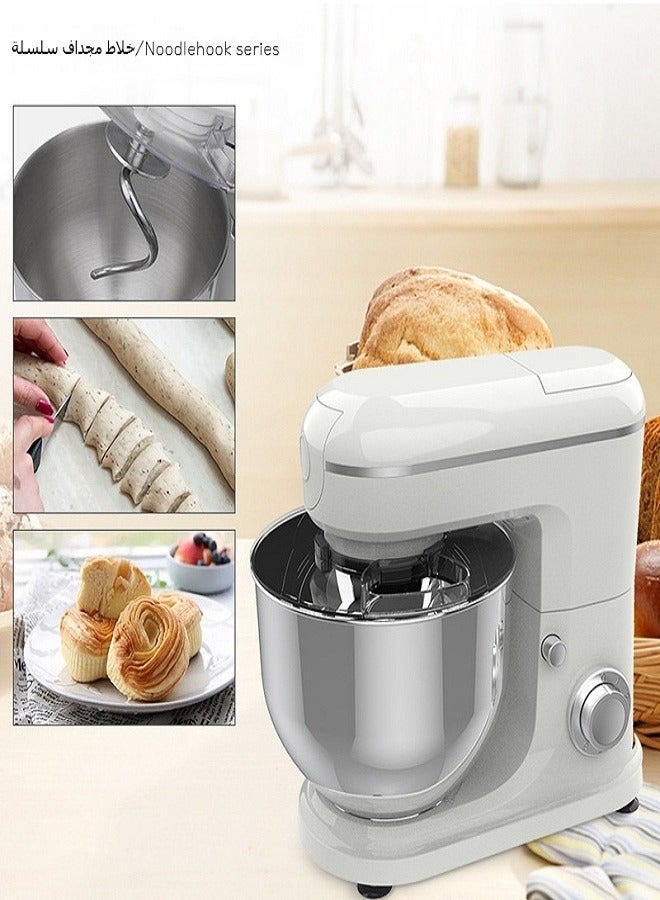 Multi-Function Chef Machine for Home Use, Compact Dough Kneader, Mixer, Whisker, and Meat Grinder All-in-One