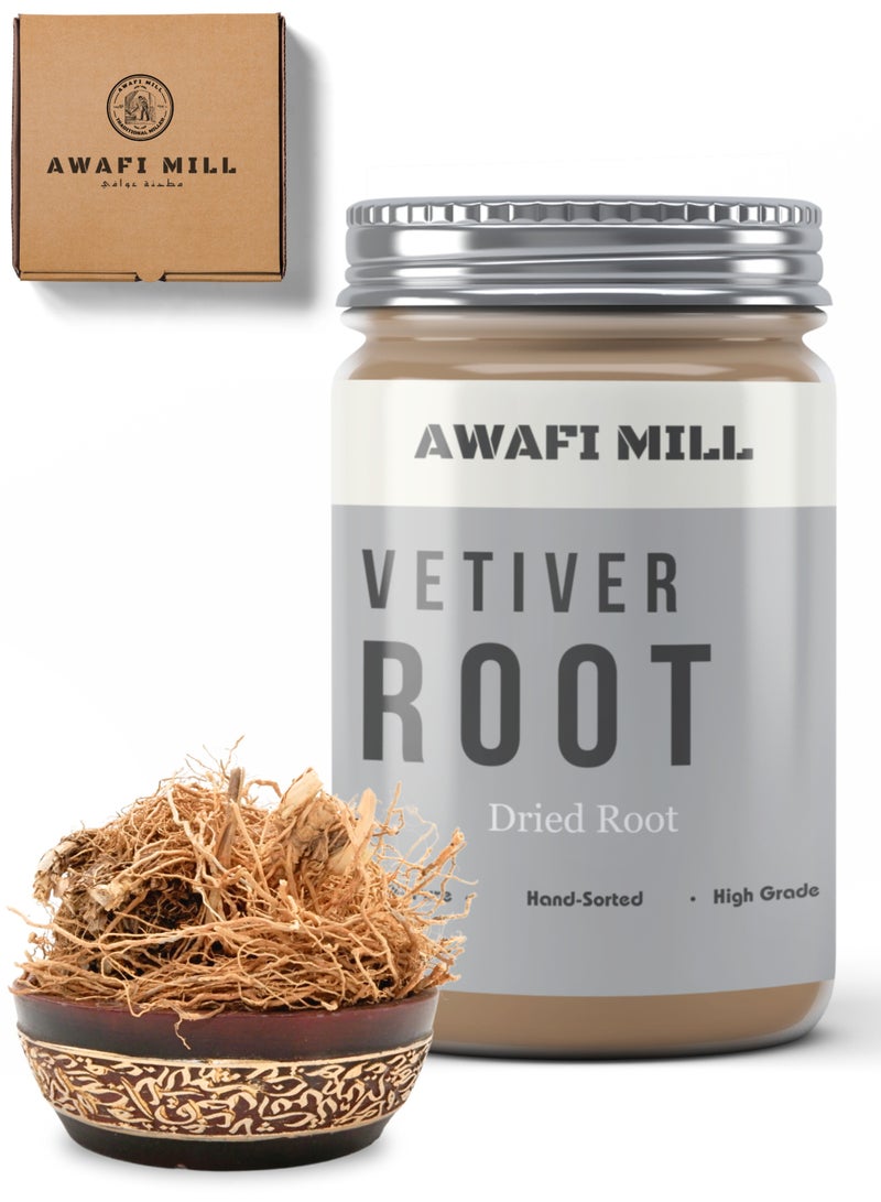 Awafi Mill Vetiver Root | Natural Khus Root | Pure, Aromatic, and Versatile Root