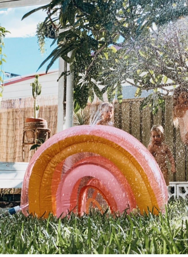 Inflatable Sprinkler Rainbow - Peachy Pink