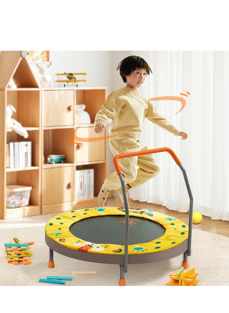 Mideer - Kids Foldable Trampoline 3ft - Yellow/Black