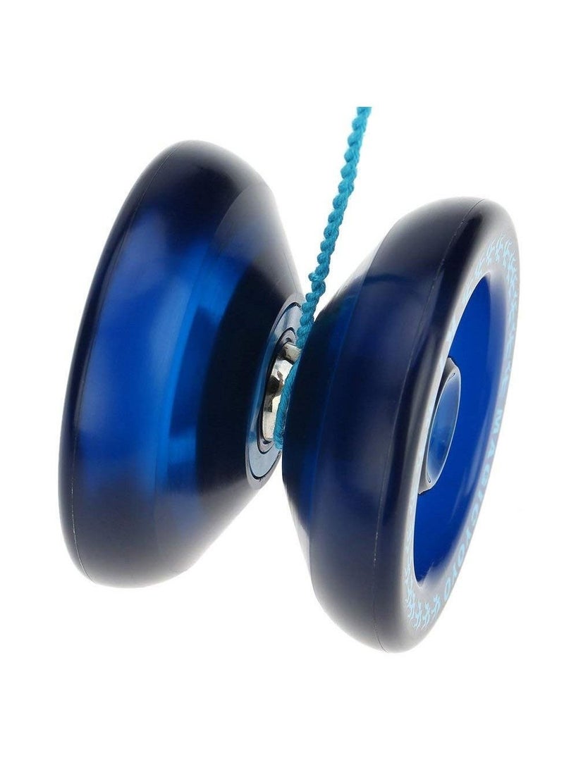 Responsive YoYo K1-Plus with Yoyo Bag and 5 Yoyo Strings and Yo-Yo Glove Gift Blue