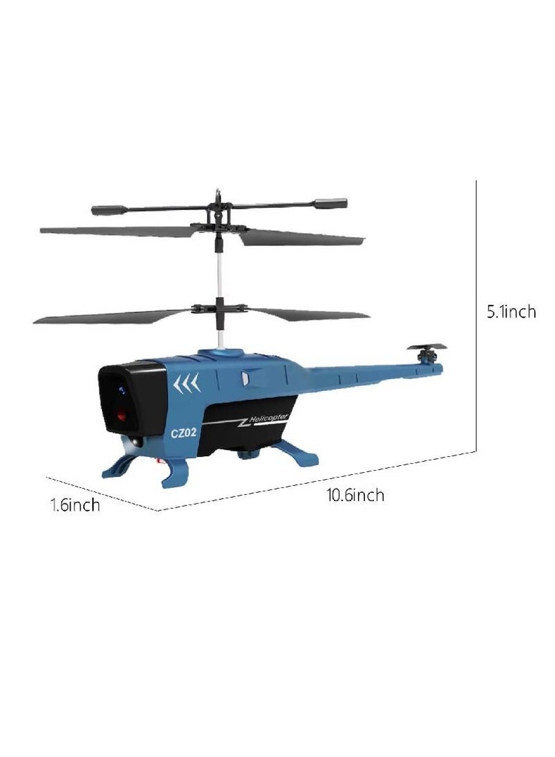 Remote Control Helicopter Kids Toys,3.5 Channel 2.4GHz Aircraft with Intelligent Obstacle Avoidance, One Key take Off Landing, LED Light, Stable Flight & Easy Control, Birthday Present for Boys Girls