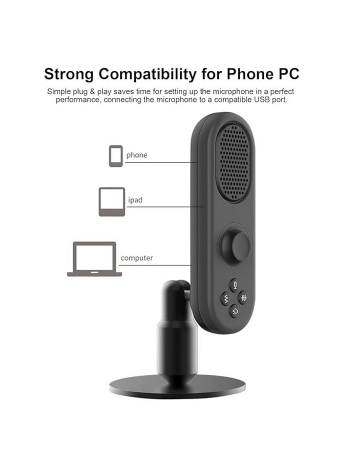 JMARY MC-PW7 USB DESKTOP CARDIOID NOISE REDUCTION MICROPHONE