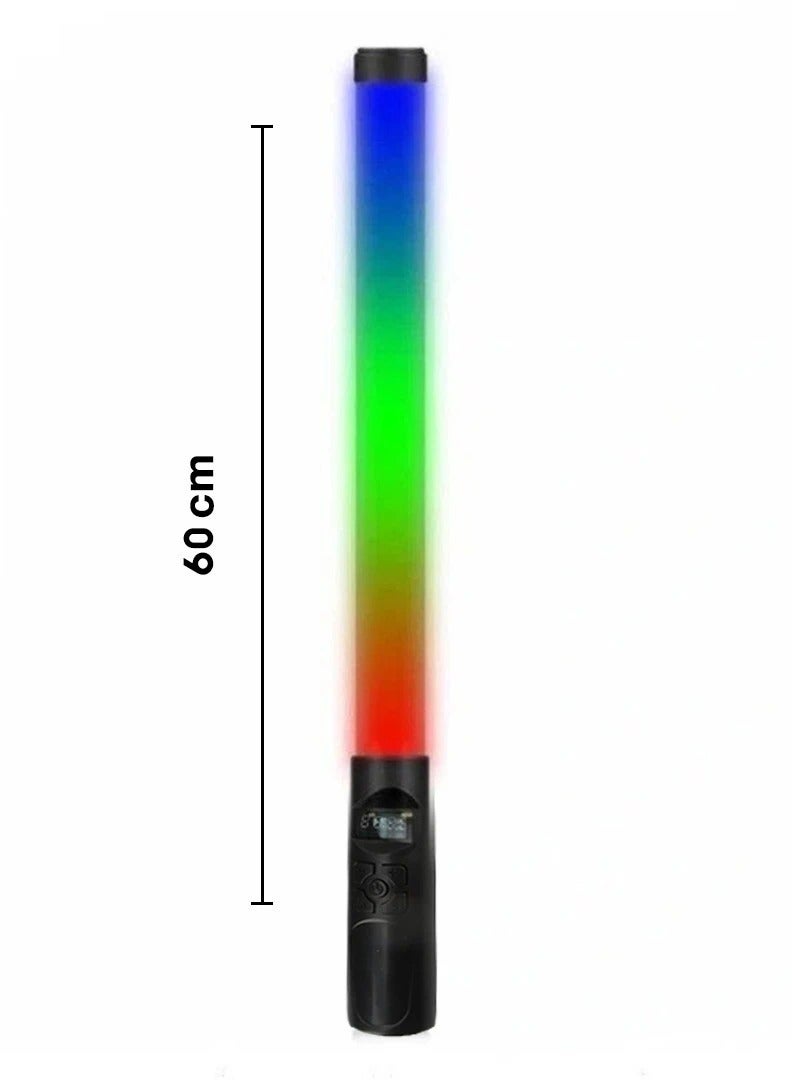 Rechargeable RGB Light Stick Photography with Multiple Lighting Effects