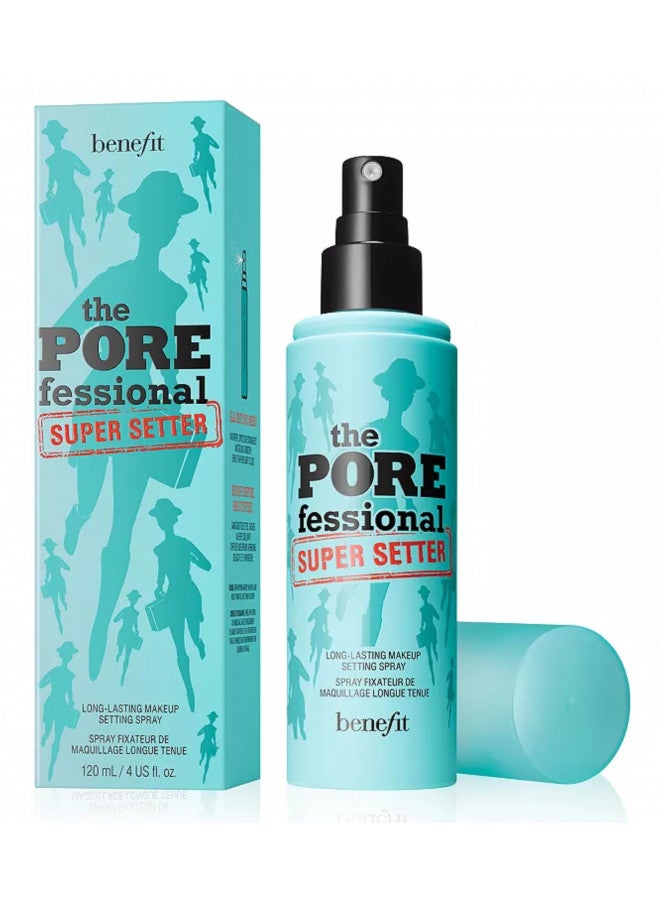 Benefit Cosmetics The POREfessional Super Setter Long Lasting Makeup Spray Face Primer 4 Ounce