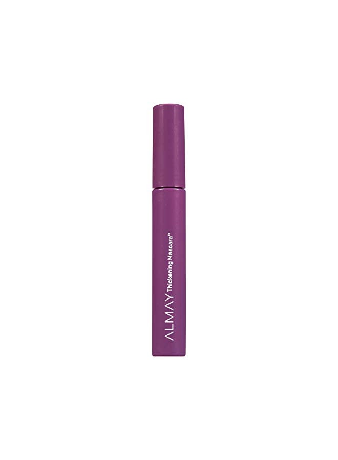 Almay Mascara, Thickening, Volume & Length Eye Makeup with Aloe and Vitamin B5, Hypoallergenic-Fragrance Free, Ophthalmologist Tested, 402 Black (Pack of 1)