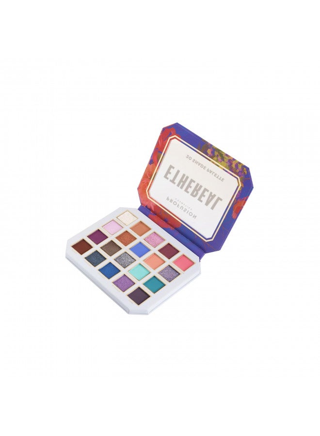 Profusion Cosmetics Ethereal 20-Shade Multi-Finish Palette- Let your Creativity Blossom with the Eyeshadow Palette