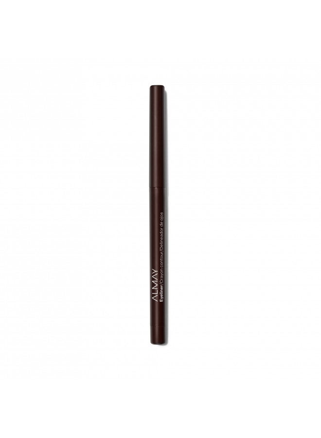 Almay Eyeliner Pencil, Hypoallergenic, Cruelty Free, Oil Free, unscented, Ophthalmologist Tested, Long Wearing and Water Resistant, with Built in Sharpener, 209 Black Raisin, 0.01 oz