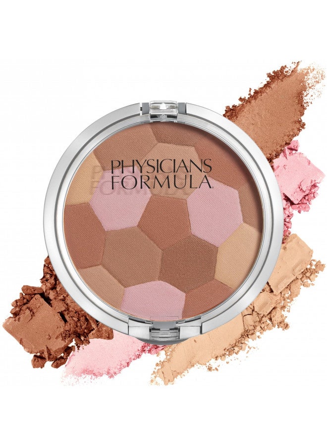 Physicians Formula Powder Palette Multi-Colored Bronzer Healthy Glow Bronzer, Dermatologist Tested, Clinicially Tested