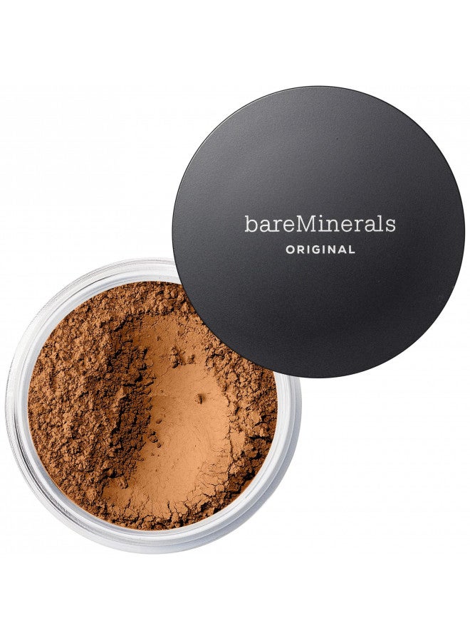 bareMinerals Original Loose Powder Foundation SPF 15, Lightweight Mineral Loose Powder Foundation Makeup, Buildable Coverage, Talc Free, Vegan