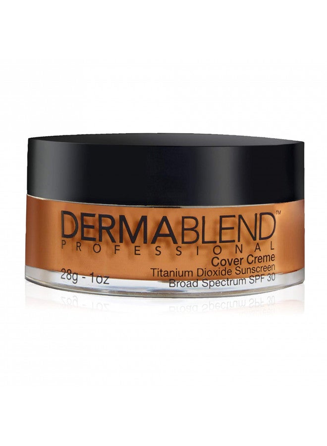 Dermablend Cover Creme High Coverage Foundation with SPF 30, 65W Golden Bronze, 1 Oz.