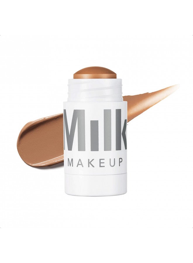 Milk Makeup Matte Bronzer, Dazed (Light Bronze) - 0.19 oz - Cream Bronzer Stick - Buildable, Blendable Color - Matte Finish - 1,000+ Swipes Per Stick - Vegan, Cruelty Free