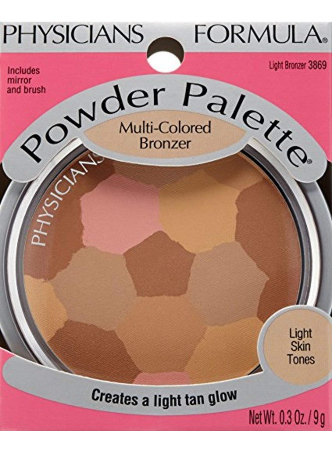 Physicians Formula Powder Palette Multi-Colored Bronzer Light Bronzer, Dermatologist Tested, Clinicially Tested